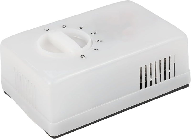 متحكم سقفي أبيض 220 فولت بخمس سرعات، مثبت على الحائط، منظم قابل للتعديل، موفر للطاقة - Image 4