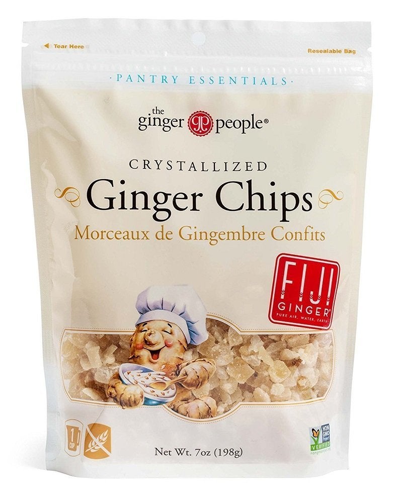 The Ginger People Crystallized Ginger Chips - 2pk - 7oz each - Image 1