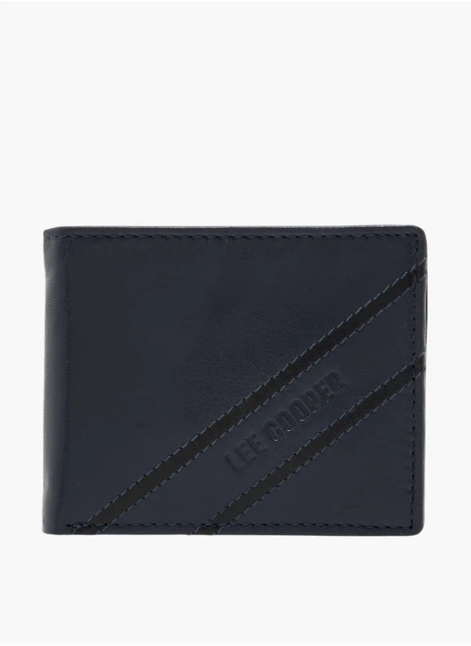 Lee Cooper Men's Solid Bi-Fold Wallet