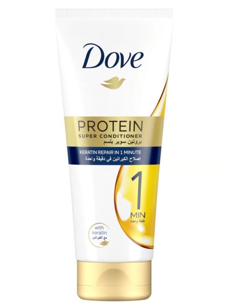 Dove Protein Super Conditioner With Keratin 180 ml - Image 1