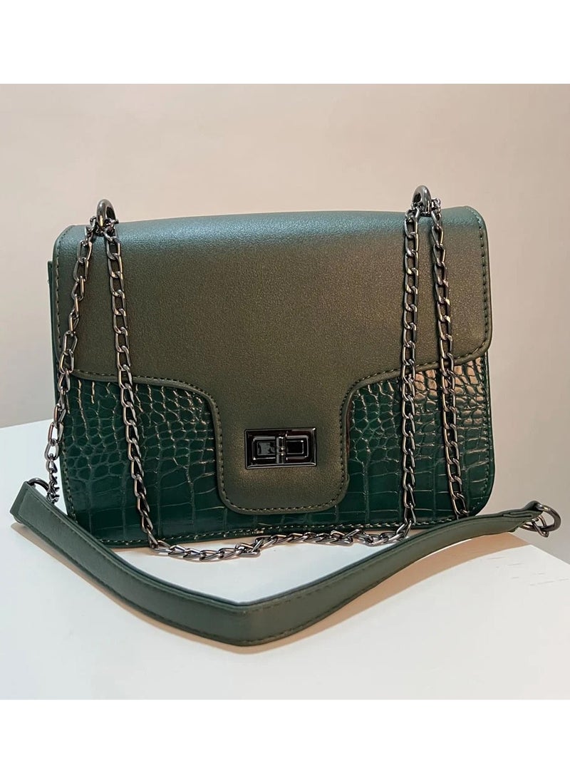 DubaiGallery Womens Handbag Tote Shoulder Purse Leather Purses and Handbags Satchel Tote Wallet Crossbody Strap - Image 1