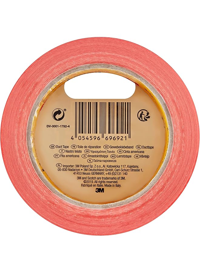 Scotch  Universal Duct Tape High Visibility Repair Canvas 48Mmx25M Orange Color For General Purpose Holds Quickly And Reliably For Everyday Repairs And Projects 1 Roll Pack - Image 4