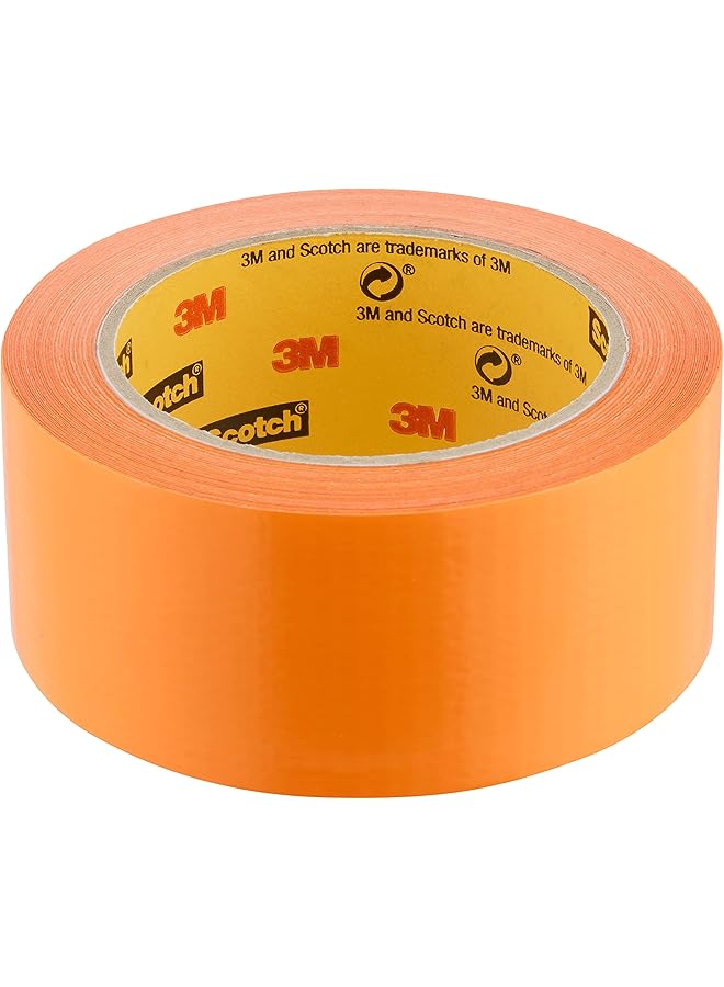 Scotch  Universal Duct Tape High Visibility Repair Canvas 48Mmx25M Orange Color For General Purpose Holds Quickly And Reliably For Everyday Repairs And Projects 1 Roll Pack - Image 5