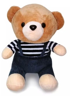Generic A plush teddy bear stuffed with fiber, large and cute, and ideal as a companion for children, a body pillow for children and babies, a birthday gift and any other occasion - Size 35 cm  - Image 1