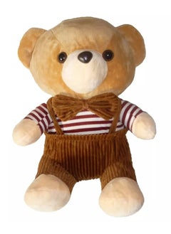 Generic A plush teddy bear stuffed with fiber, large and cute, and ideal as a companion for children, a body pillow for children and babies, a birthday gift and any other occasion - Size 35 cm  - Image 2
