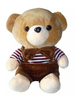 Generic A plush teddy bear stuffed with fiber, large and cute, and ideal as a companion for children, a body pillow for children and babies, a birthday gift and any other occasion - Size 35 cm  - Image 3