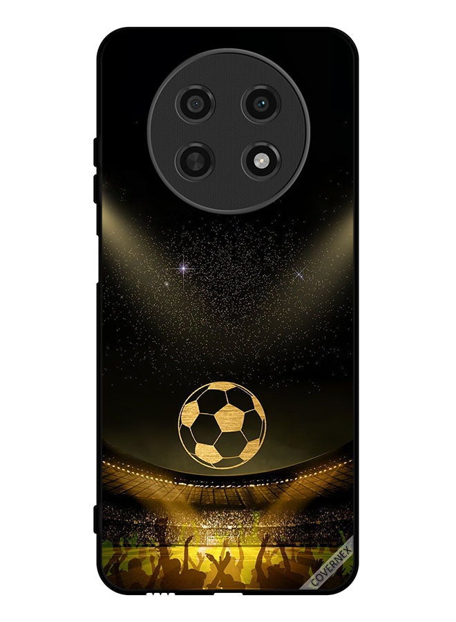 Covernex Protective Case Cover For Huawei nova Y91 Black Retro Football Movie Background - Image 1