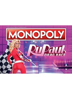 USAopoly Monopoly Rupaul’S Drag Race ; Officially Licensed Collectible Board Game ; Play As Checkered Flag Lipstick Roll Of Duct Tape And More ; Based On Hit Reality Tv Series For 6 Players  - Image 3