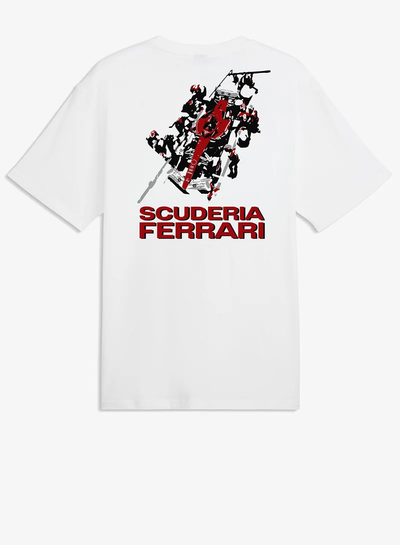 Puma Ferrari Car Graphic T-Shirt
