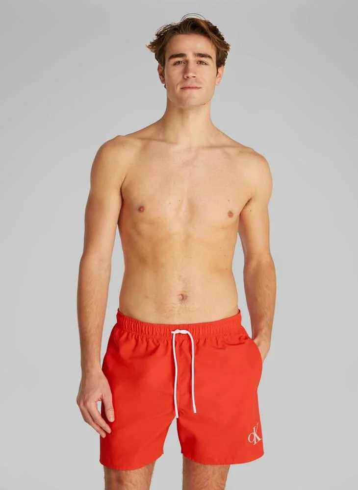 كالفن كلاين جينز Medium Drawstring Swim Shorts