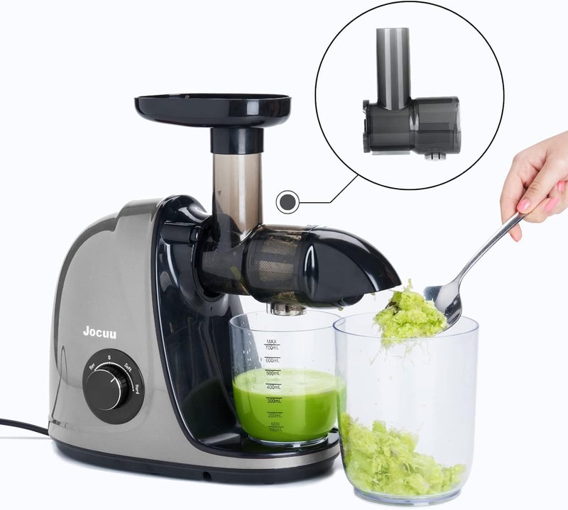 Jocuu Juicer Accessory no. 5, Juicing Body Replacement Part for Slow Masticating Juicer ZM1503, Feeding Chute, Easy to Assemble, Disassemble & Clean, 100% BPA Free, Food Grade Material - Image 2