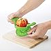 Progressive Prepworks by  Wedge and Pop Apple and Pear Slicer, 12 Slices, Attached Safety Cover Protect Fingers while - Image 2