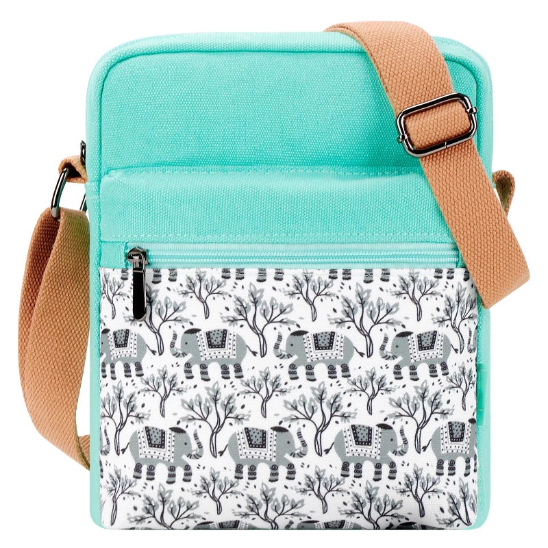 Choco Mocha Girls Purses for Kids 68 810 Girls Crossbody Purse Gray Elephants
