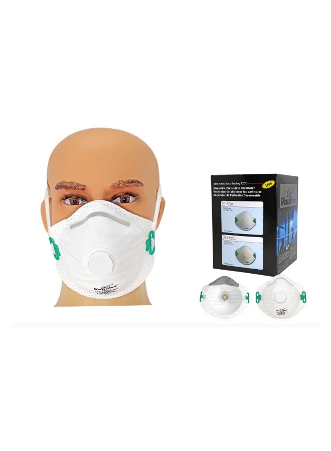 Vaultex Vaultex VB1 Disposable N95 Particulate Respirator, 10Pcs/Pack  - Image 2