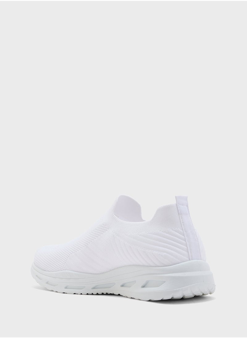 Seventy Five - Casual Knitted Slip Ons - Image 1