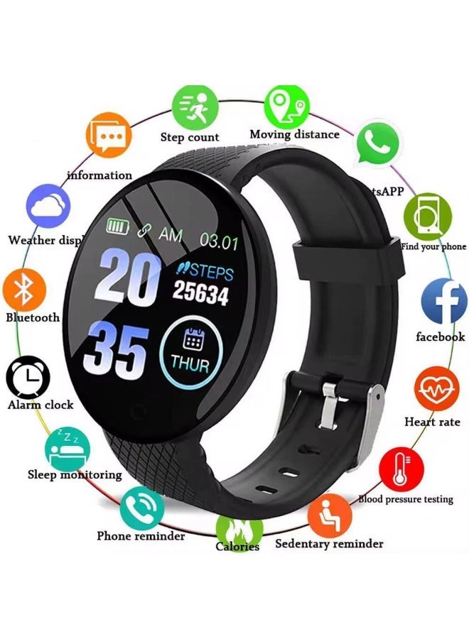 Sports Fitness Tracker – Android & iOS Compatible.USB-Charging  No Cable Needed - Image 2