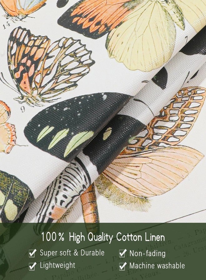 Marspark 4 Pcs Vintage Butterfly Tapestry Vertical Aesthetic Floral Butterfly Tapestry Wall Hanging Plant Wall Blanket for Bedroom Dorm Living Room Decor(16 x 20 Inch) - Image 3