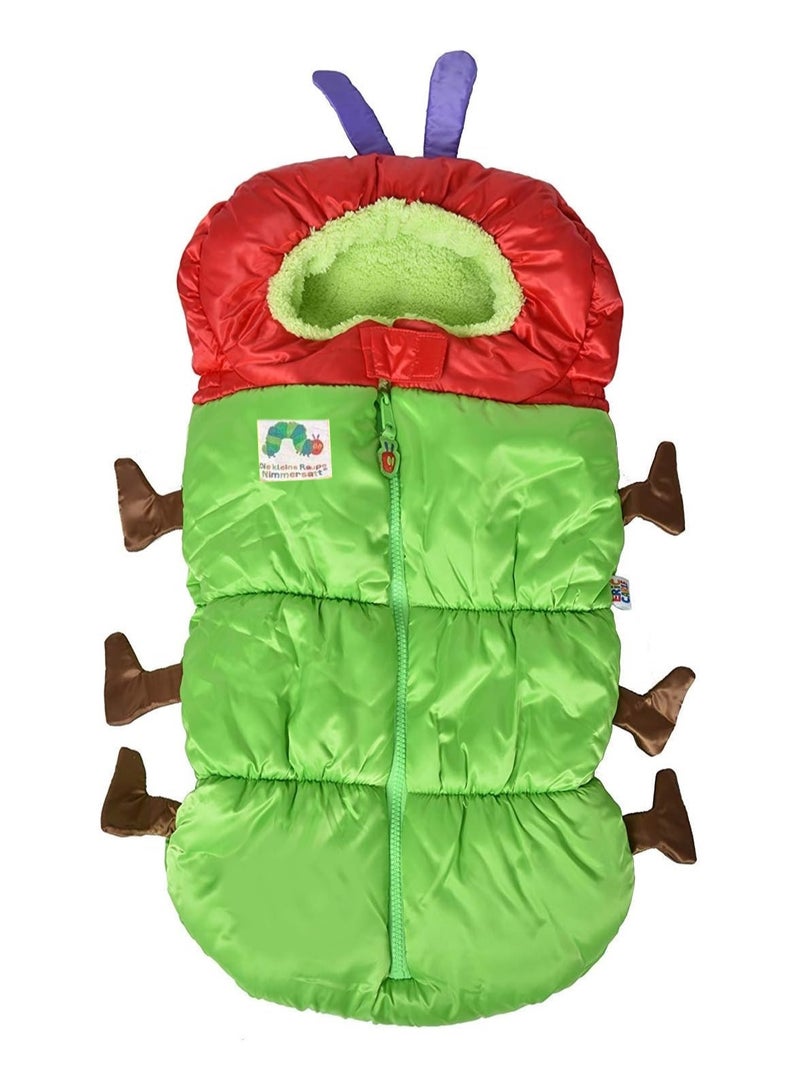 Eric Carle Eric Carle Infant Car Seat Cover Bunting Footmuff Infant Carrier Sack Toddler Bundle Me Baby Bag Baby Stroller Sleeping Bag Polyester The Very Hungry Caterpillar - Image 2