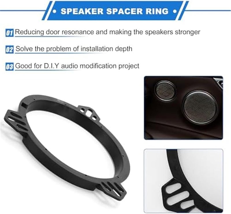 Vuzmode حلقات فراغ مكبر الصوت Vuzmode لسيارة تويوتا كورولا - Image 2