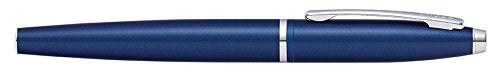 Cross Calais Refillable Gel Ink Rollerball Pen, Medium Rollerball, Includes Premium Gift Box - Chrome/Blue - Image 4