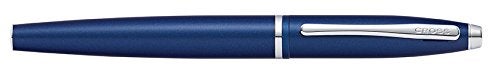 Cross Calais Refillable Gel Ink Rollerball Pen, Medium Rollerball, Includes Premium Gift Box - Chrome/Blue - Image 5