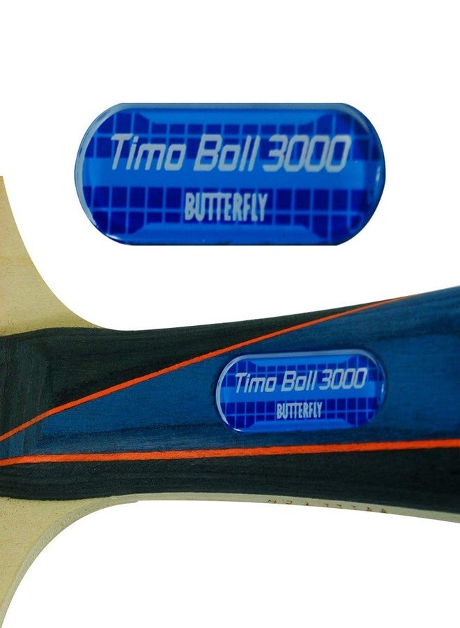 Butterfly Timo Boll Shakehand Ping Pong Paddle - Good Speed and Spin with Superb Control - Japan Series - Recommended for Beginning Level Players - International Table Tennis Federation Approved - Image 3