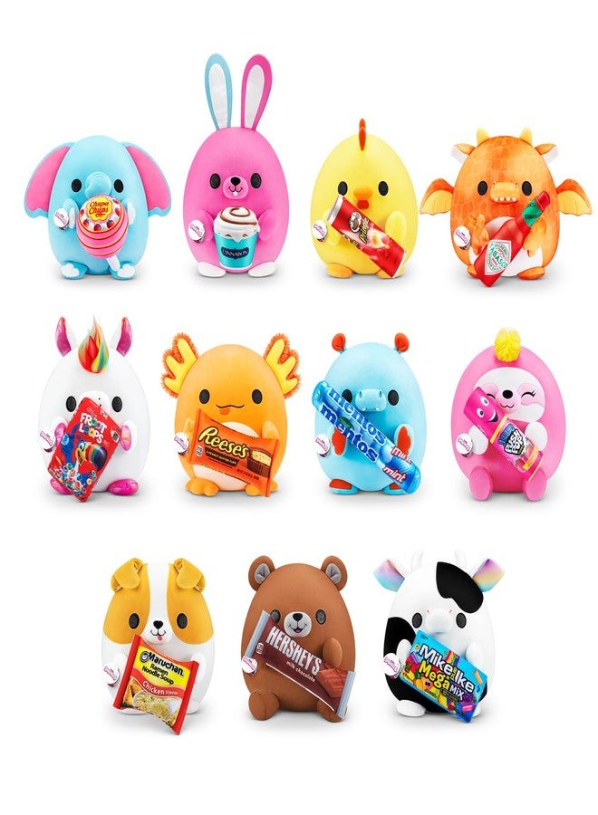 SNACKLES ZURU Snackles (Cinnabon Bunny Super Sized 14 inch Plush by ZURU, Ultra Soft Plush, Collectible Plush with Real Licensed Brands, Stuffed Animal - Image 5