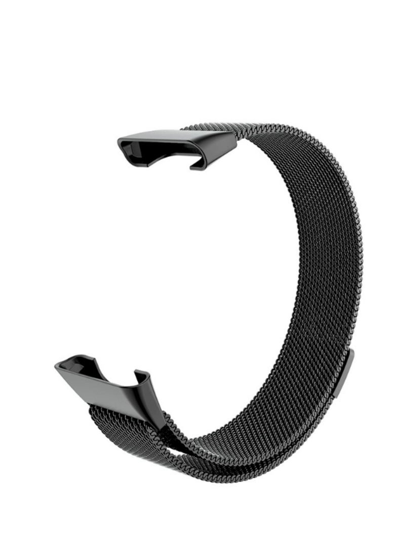 Generic - Metal Strap For Xiaomi Mi Band 7 pro Wrist Strap Milanese Band For Mi band 7 Pro Replacement Bracelet Stainless Watchband Black - Image 1