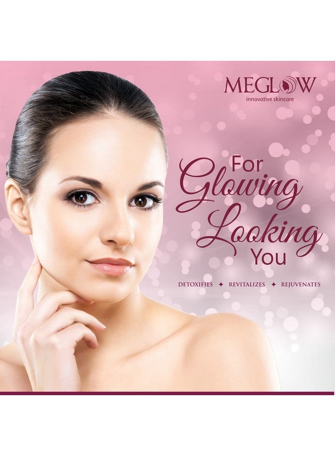 MEGLOW Diamond Facial Kit Pack Of 1 (105G) For Women - With 5 Step Action (Cleanser Cum Toner|| Face Scrub|| Massage Gel|| Face Cream|| Face Pack) Helps To Make Skin Instant Radiance And Diamond Like Glowing & Brightening - Image 3