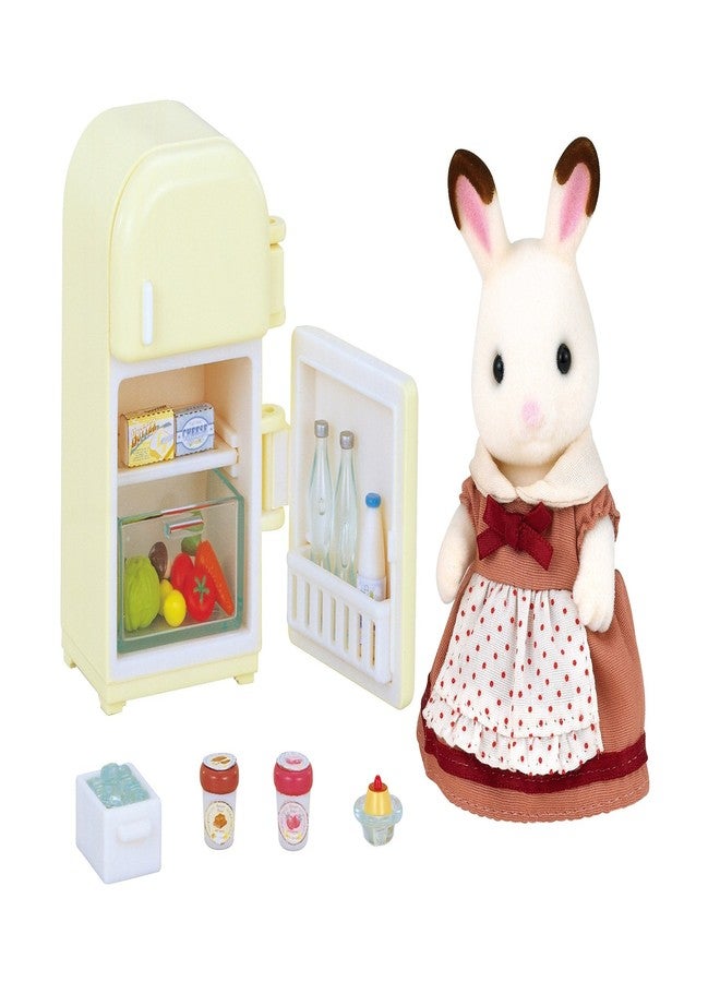 Epoch Sylvanian Families Sylvanian Family Doll set chocolat rabbit Mother furniture set DF-08 - Image 1
