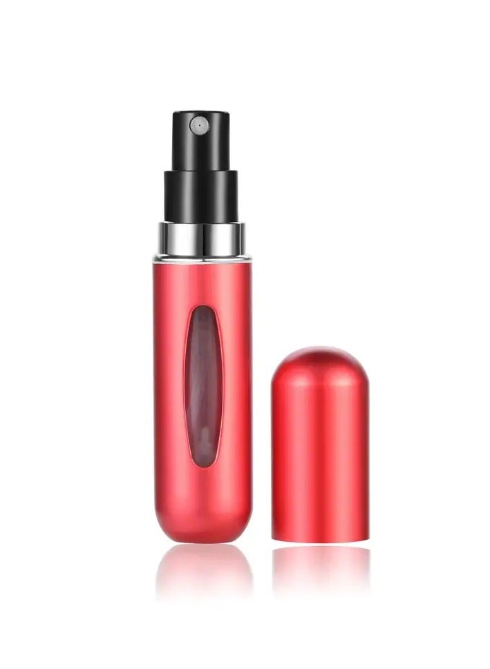 أوريتي زجاجة رذاذ صغيرة قابلة لإعادة التعبئة - 5 مل، زجاجة نقل فرعية للكولونيا والعطور، حجم صغير وقابل للحمل للسفر أو التخزين المريح، إكسسوارات التجميل - Image 1