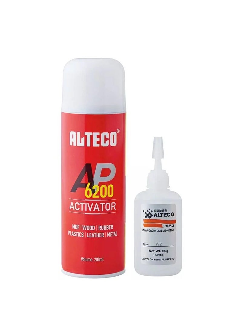 ALTECO ALTECO The Best Activator - Glue AP6200 Kit Suitable For Household-Industrial Multi-purposes  - Image 1