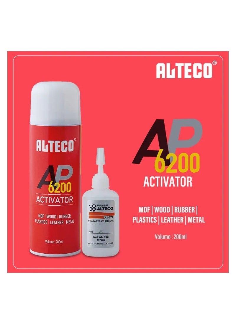 ALTECO ALTECO The Best Activator - Glue AP6200 Kit Suitable For Household-Industrial Multi-purposes  - Image 4