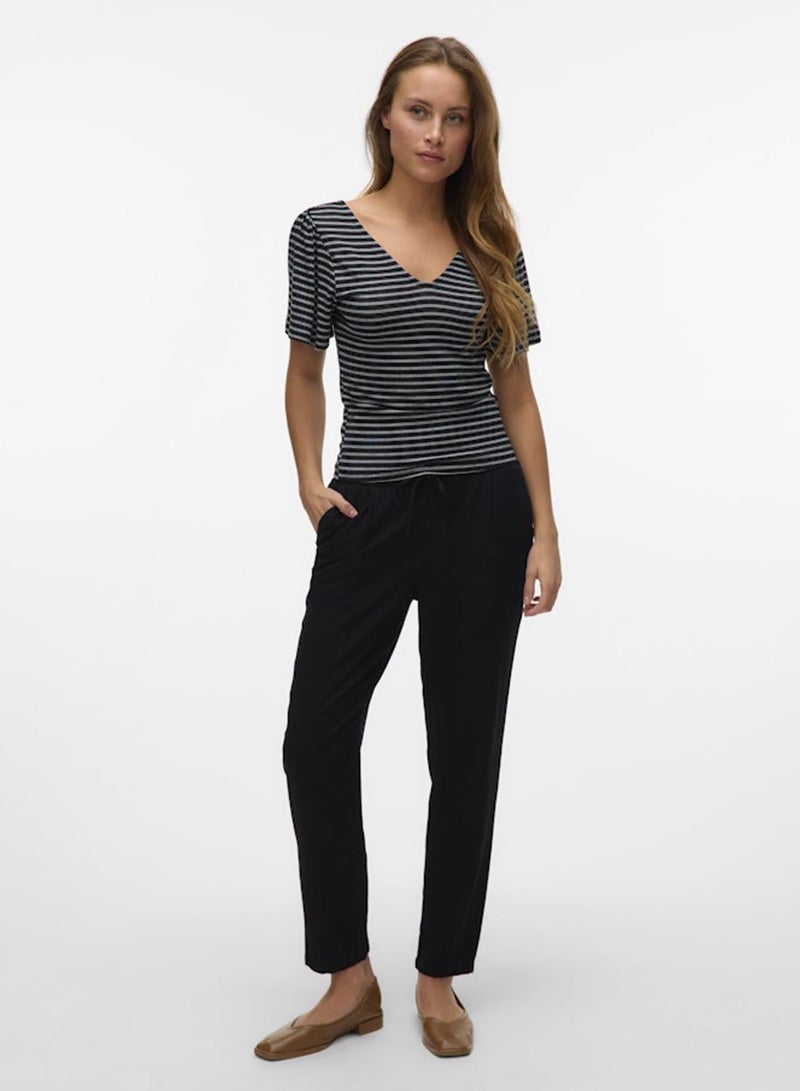VERO MODA Mid Waist Trousers - Image 1
