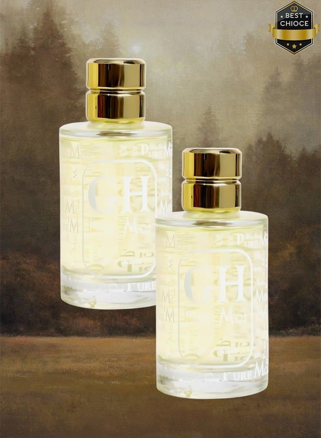 جي أتش 2 قطع عطر بيور موي 100 مل - Image 1