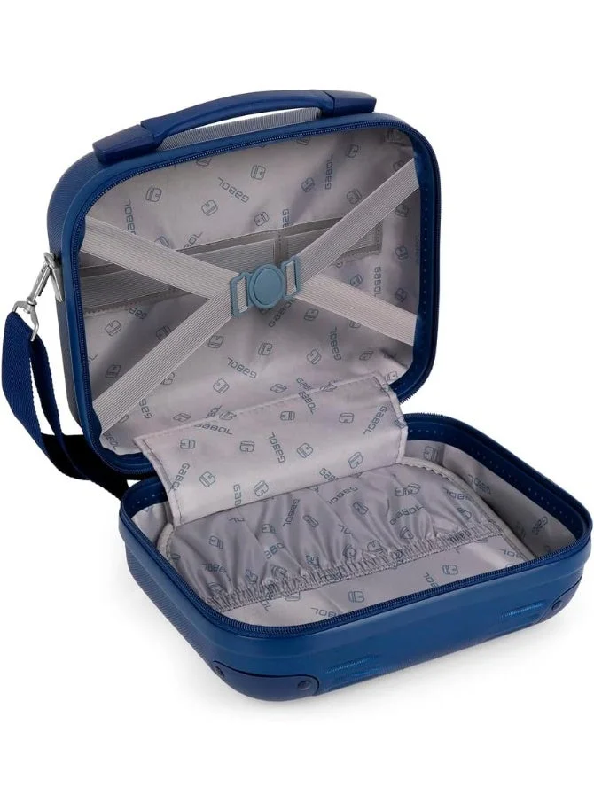 Gabol  Gabol Balance Luggage ABS + PP Hardshell Clearance Luggage bag Hardside Lightweight Durable Carry On Suitcase, Spinner Wheels: Color  - Blue  | Best Price UAE
