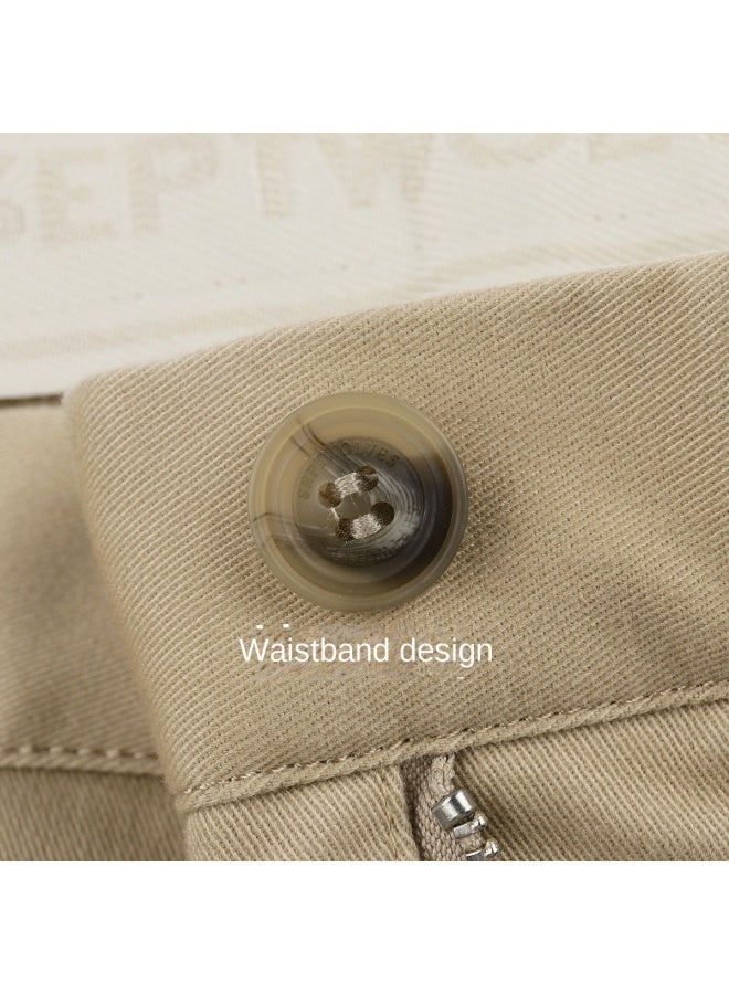 Septwolves Eco-friendly Recyclable Basic Versatile】25 Autumn Winter Classic Men's Pants Multi-color Brushed Casual Trousers For Men - Image 5
