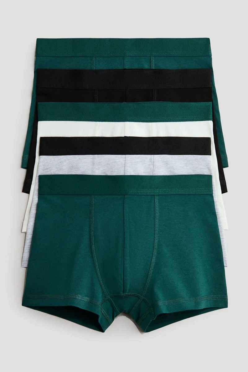 اتش اند ام شورت بوكسر - عبوة من 5 قطع