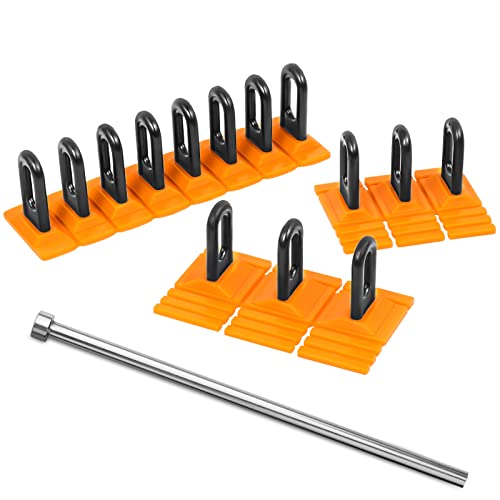 WHDZ Paintless Dent Repair Tool Heavy Duty Auto Body Dent Puller Kit Glue Puller Tabs Powerful Body Dent Removal Kit with Metal RodYellow - Image 1