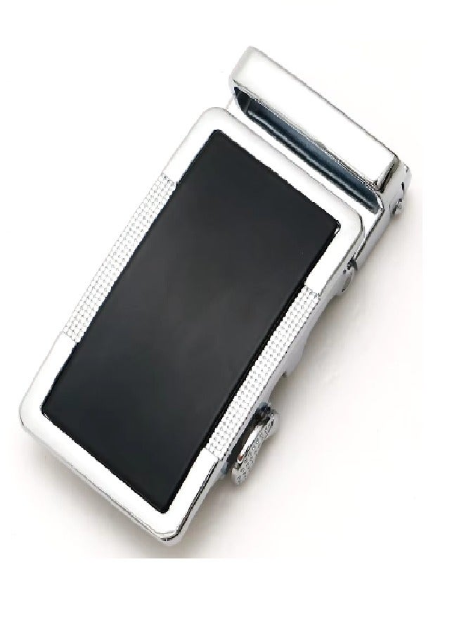 Exquisite men's belt buckle imported, made of high quality durable Metz, snaps on and off with all kinds of irregularities, jacket belt or bad buckle replacement.
