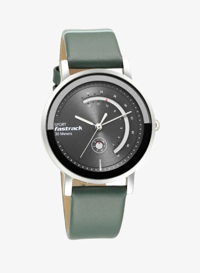 فاستراك Women's Leather Analog Watch 6172SL04 - 37 mm