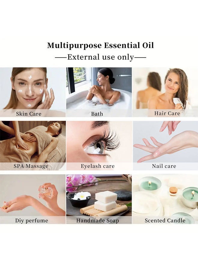 روزينو زيت الخروع روزينو للعناية بالشعر وتدليك الجسم وزيت أساسي للعناية ببشرة الوجه وترطيبه - Image 2