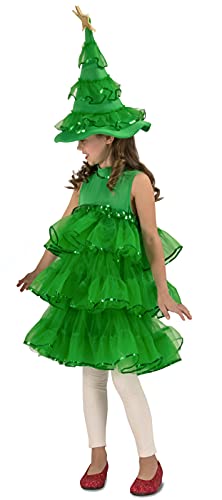 Rubies Girls Princess Paradise Glitter Christmas Tree Costume Medium - Image 5