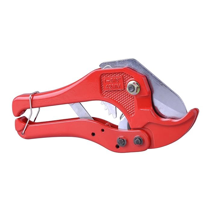 APEX ECOMM PVC Pipe Cutter Ratchet Action Durable HeatTreated Blade AntiRust AntiWear Cuts Up To Diameter 158 41 cm BuiltIn Lock  - Image 3