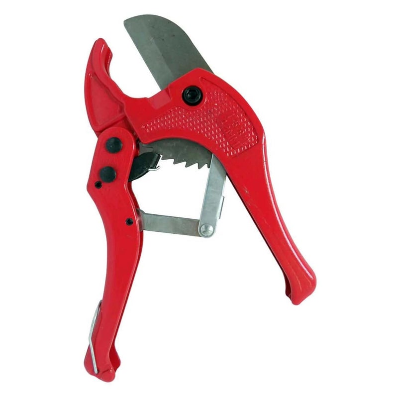 APEX ECOMM PVC Pipe Cutter Ratchet Action Durable HeatTreated Blade AntiRust AntiWear Cuts Up To Diameter 158 41 cm BuiltIn Lock  - Image 1