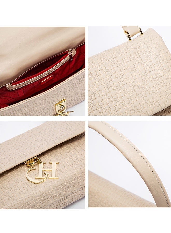 CH CH CHCH Fashionable Simple Large-capacity Women's Underarm Bag Crossbody Shoulder Bag - Image 5