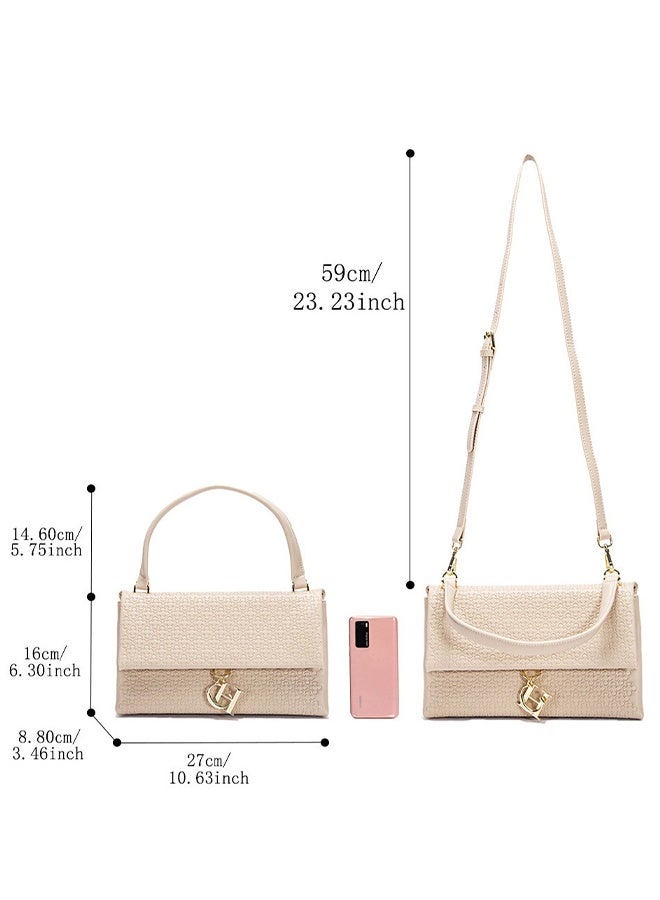 CH CH CHCH Fashionable Simple Large-capacity Women's Underarm Bag Crossbody Shoulder Bag - Image 4