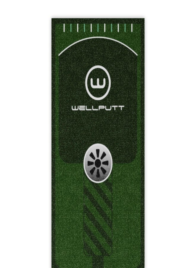 WELLPUTT - Golf Putting Training Mat - 8ft Essential - Image 3