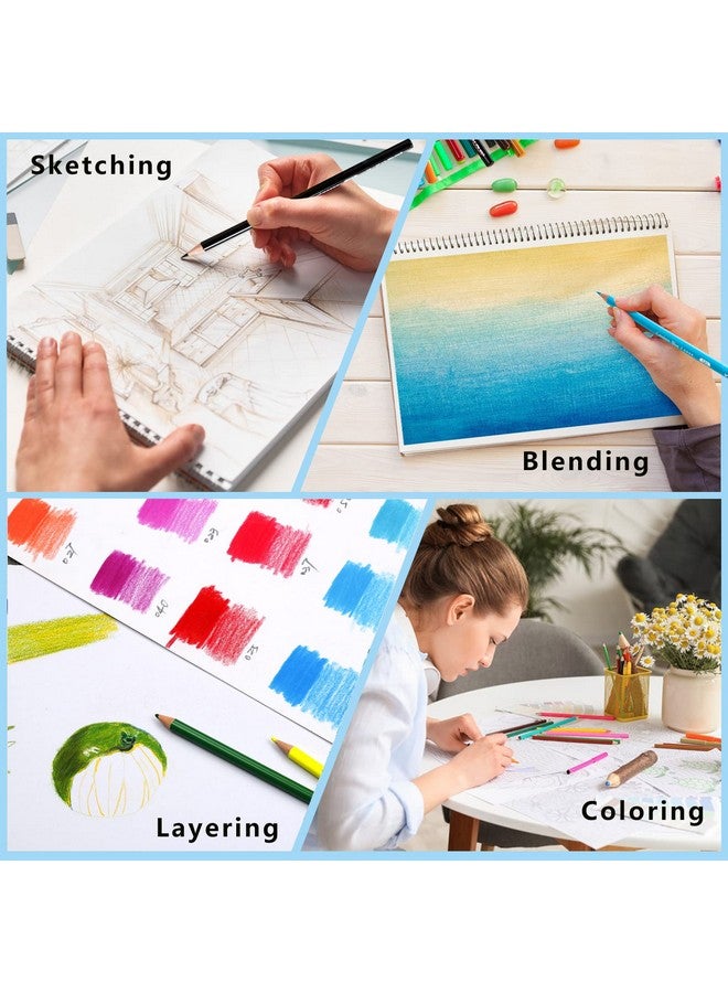 KALOUR Premium Colored Pencils Bulk,12 Assorted Vibrant Colors,240 Count Total,School Classroom Supplies For Kids Teachers,Pre-sharpened Artists Colored Pencils for Adult Coloring Book - Image 4