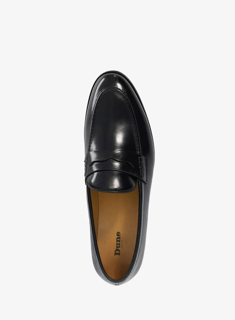 Dune London BLACK Skylers Loafers for Men | Best Price UAE